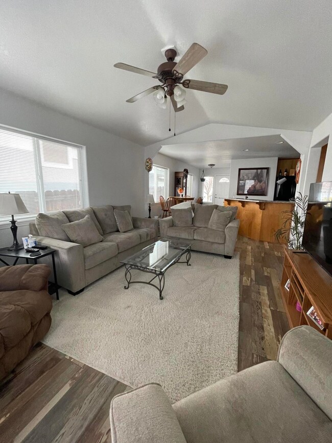 View of Living area towards Kitchen
