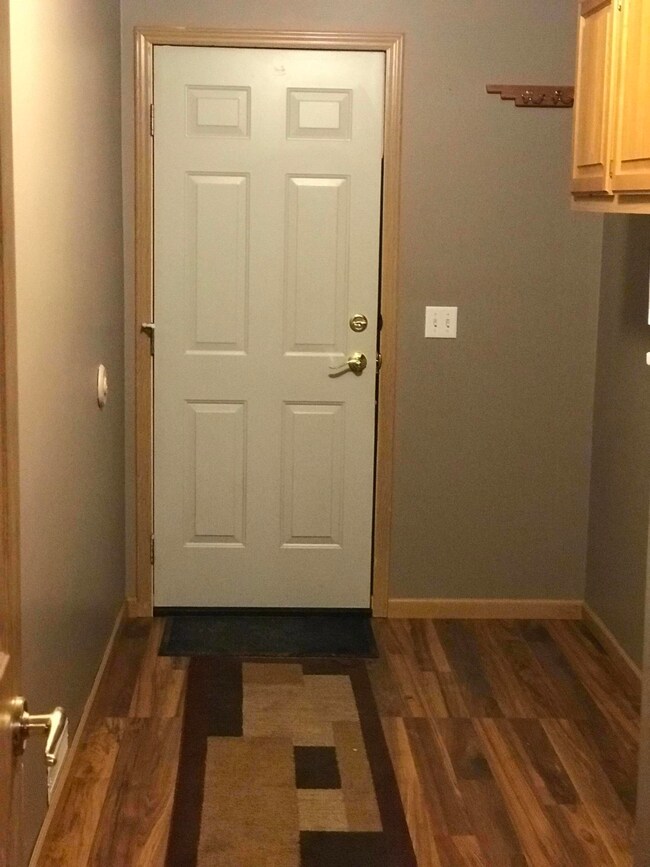 Side entrance