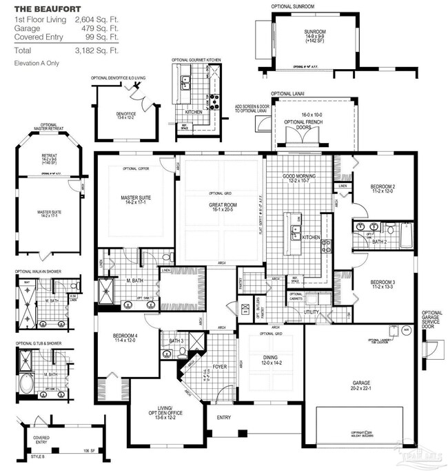 Builders floor plan