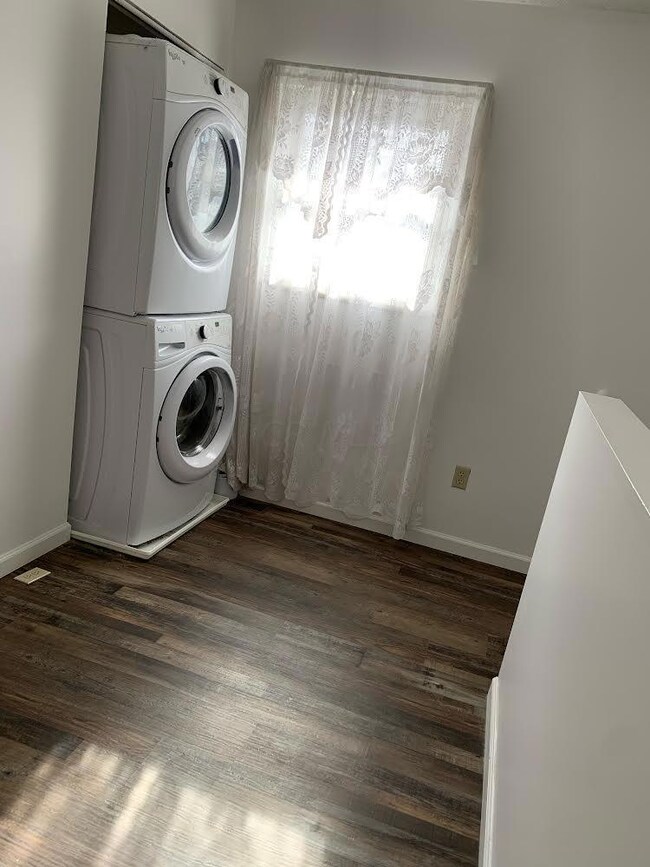 First floor laundry