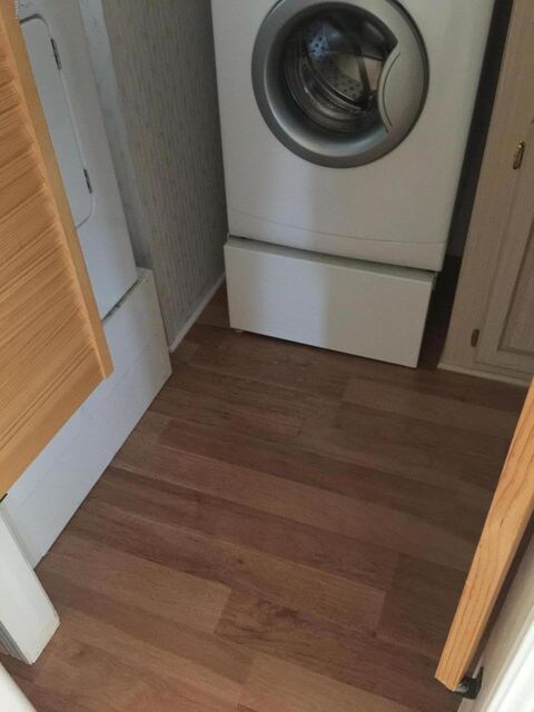 Laundry new flooring