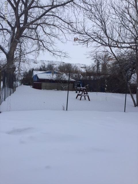large yard