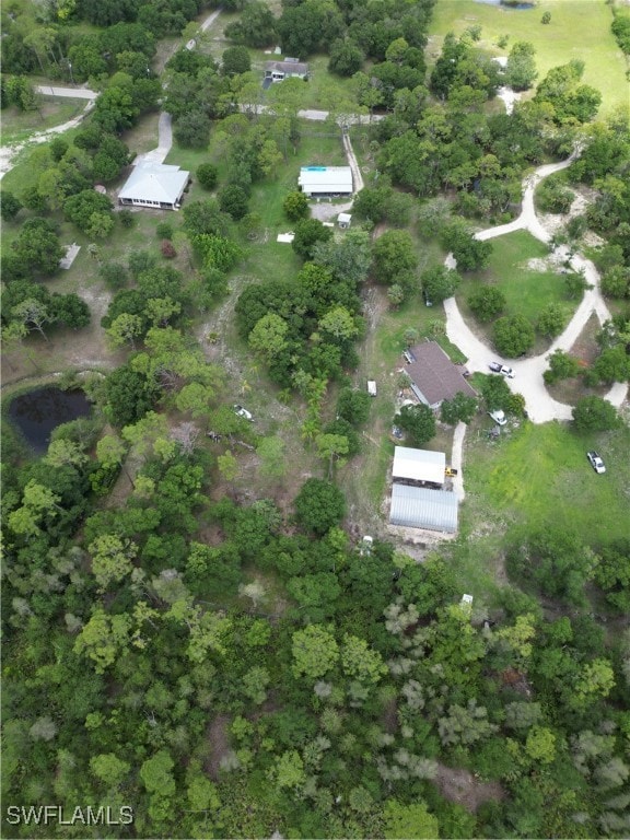 Aerial overview of property's location