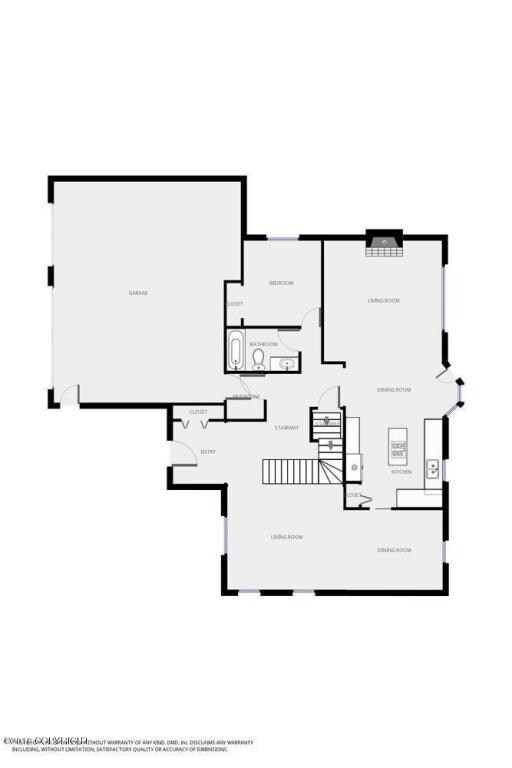 Main Level Floor Sketch