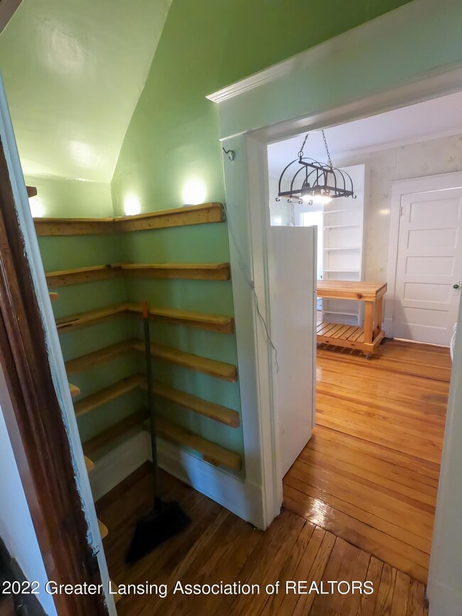 Hall with Pantry Closet
