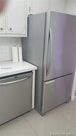 newer fridge and dishwasher