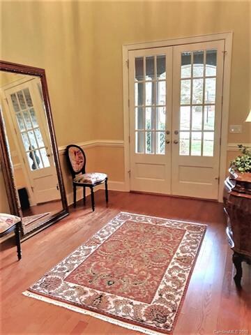 two story grand foyer