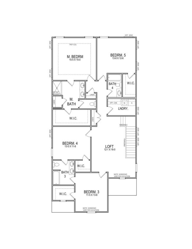 WYATT 2nd Floor Plan