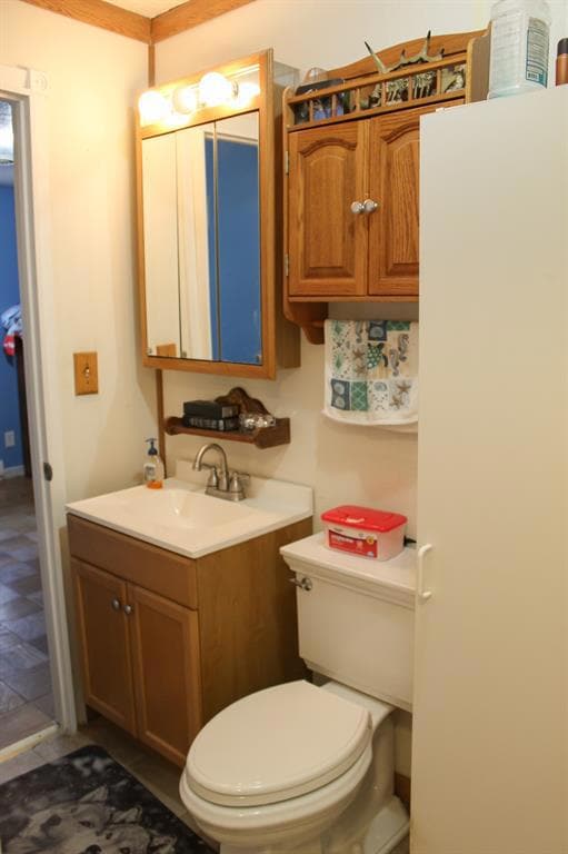 Half Bath Hall Entry