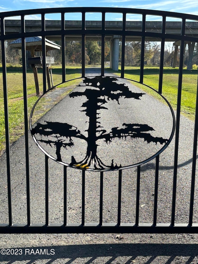 Gated entrance
