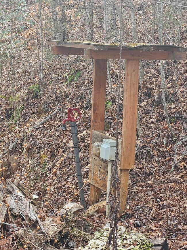 Possible well access on property