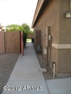 Side entrance