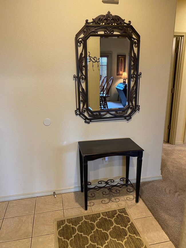 Foyer Table and Mirror
