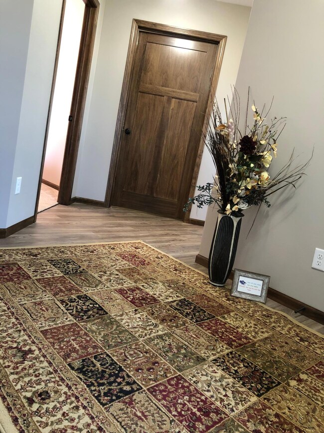 Photo of similar model entry foyer.