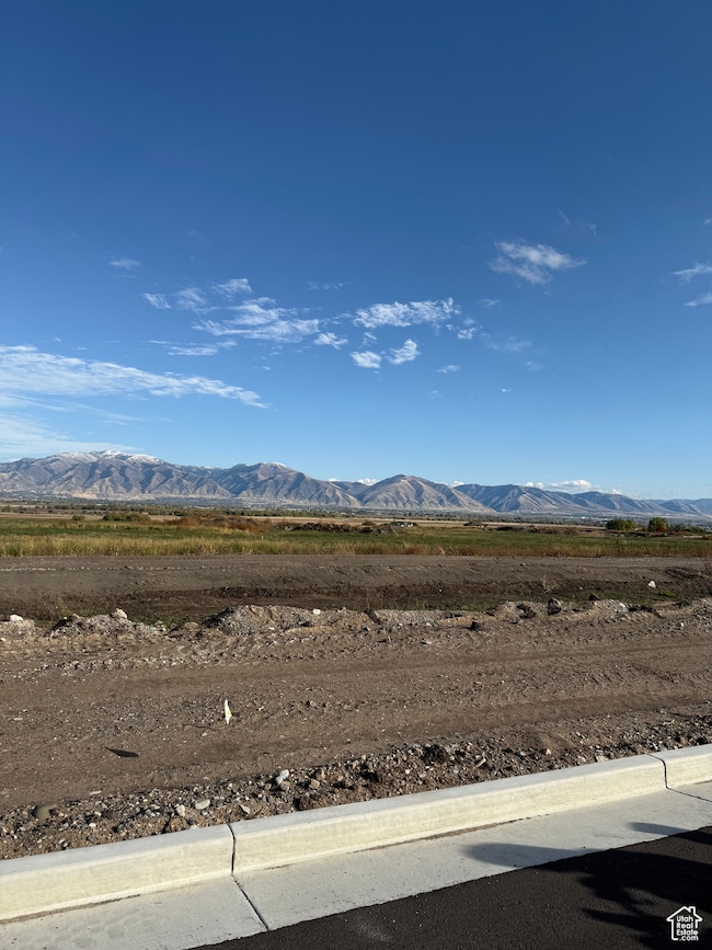 View facing Cache valley