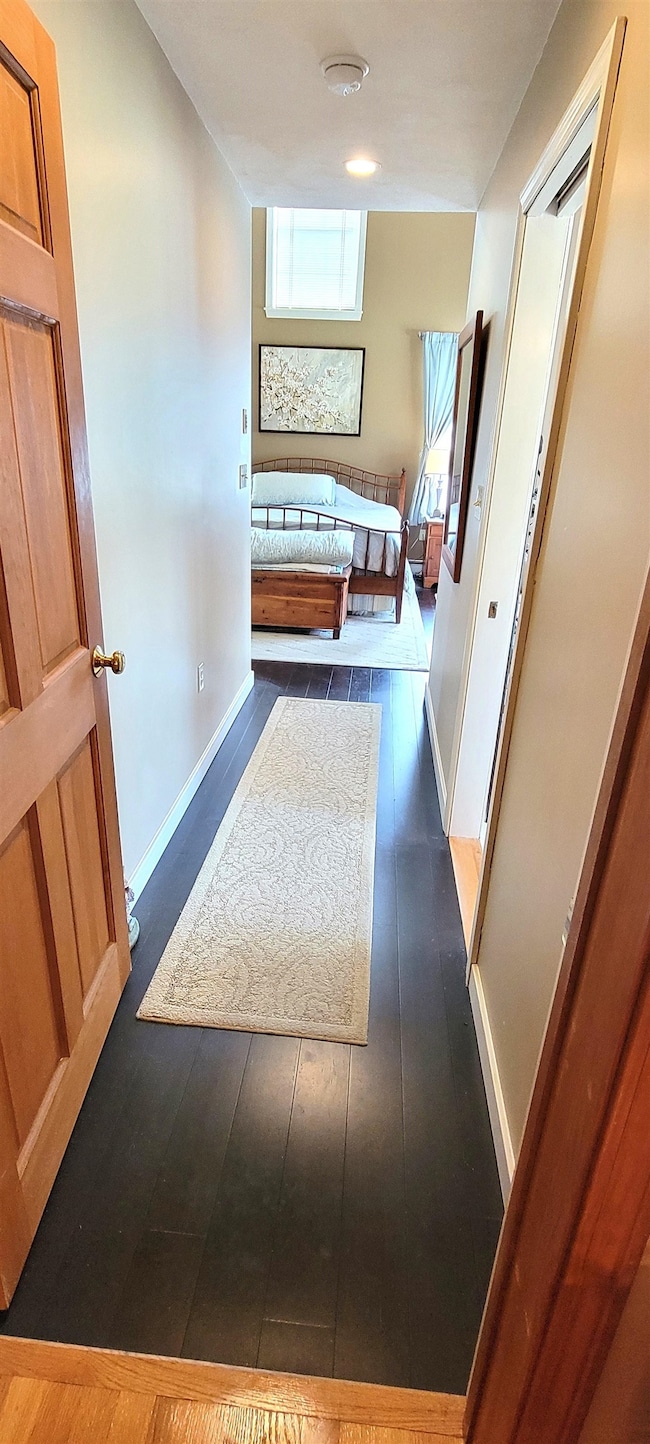 Into first floor primary suite