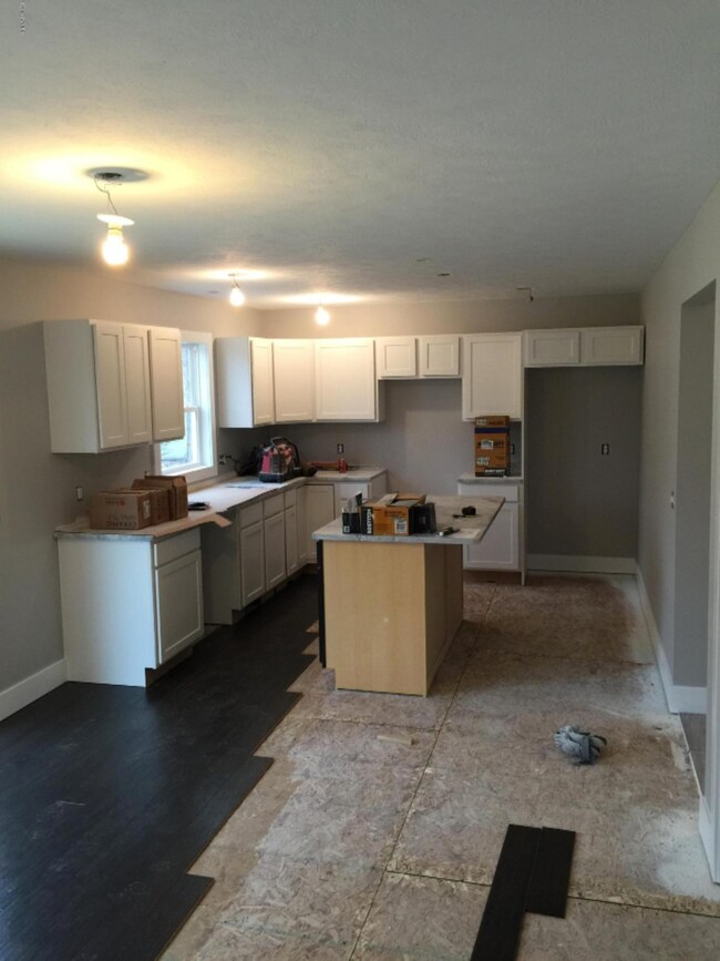 Kitchen with Granite Countertops
