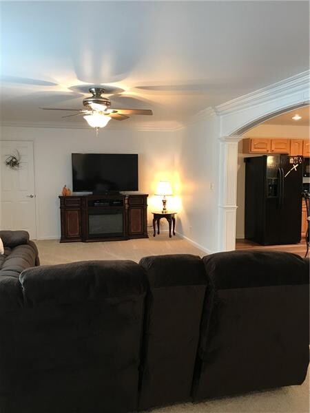 lots of room in the living room