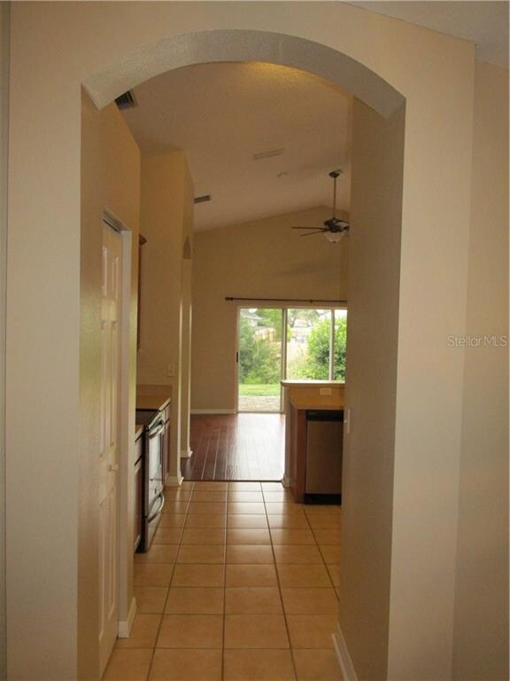 Arched doorways add to the appeal of this beautifu