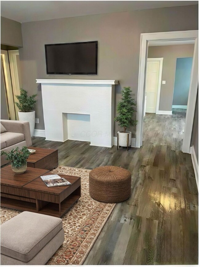 Virtually staged for tenant privacy