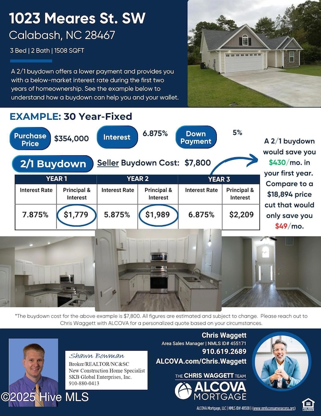 1023 Meares St SW, Calabash, NC 28467 - photo 2