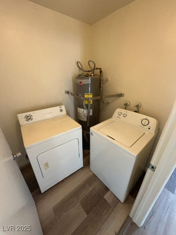 Laundry area with washing machine and dryer