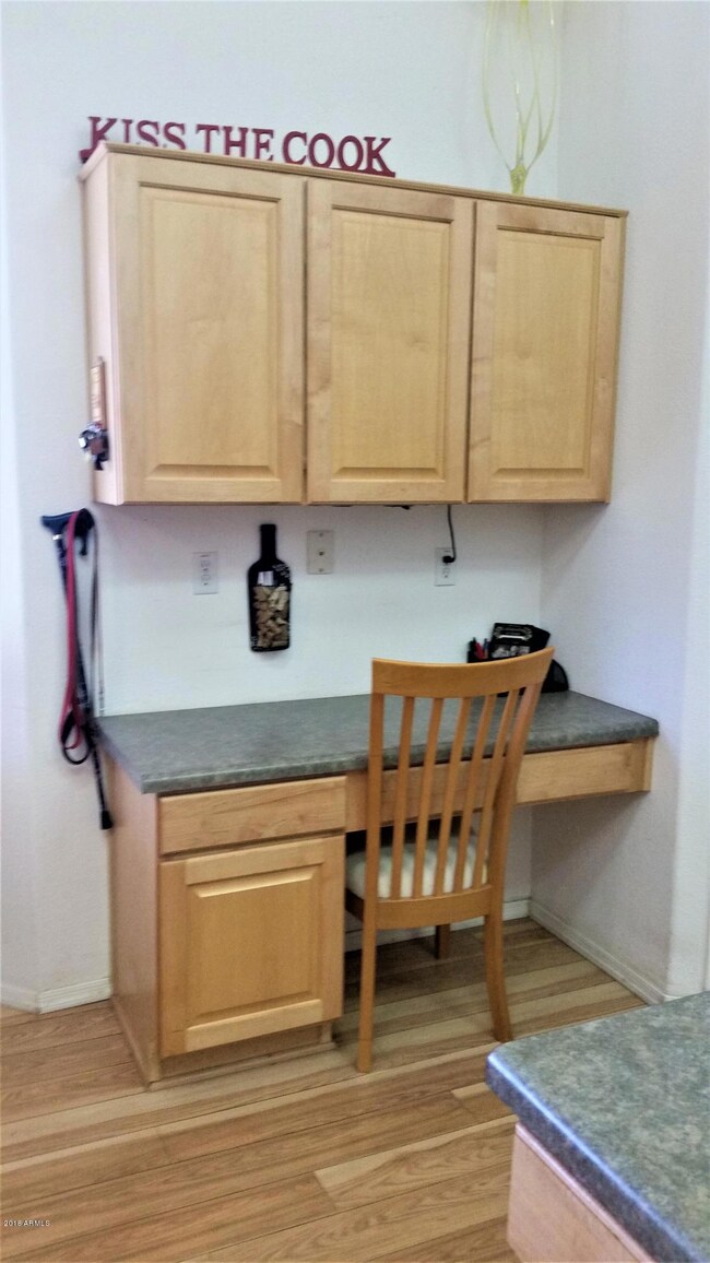 kitchen desk