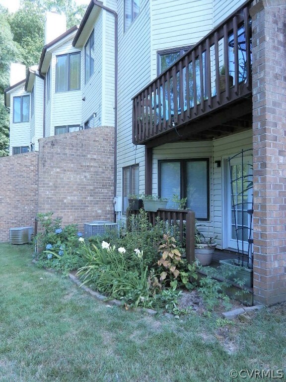 Rear - Basement Entrance of property