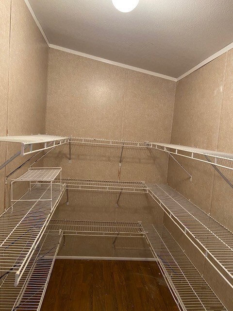 Enormous walk-in pantry