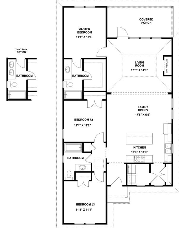 Floorplan of Tate B -  All plans, pricing and spec