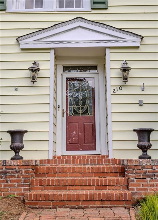 Entrance to property