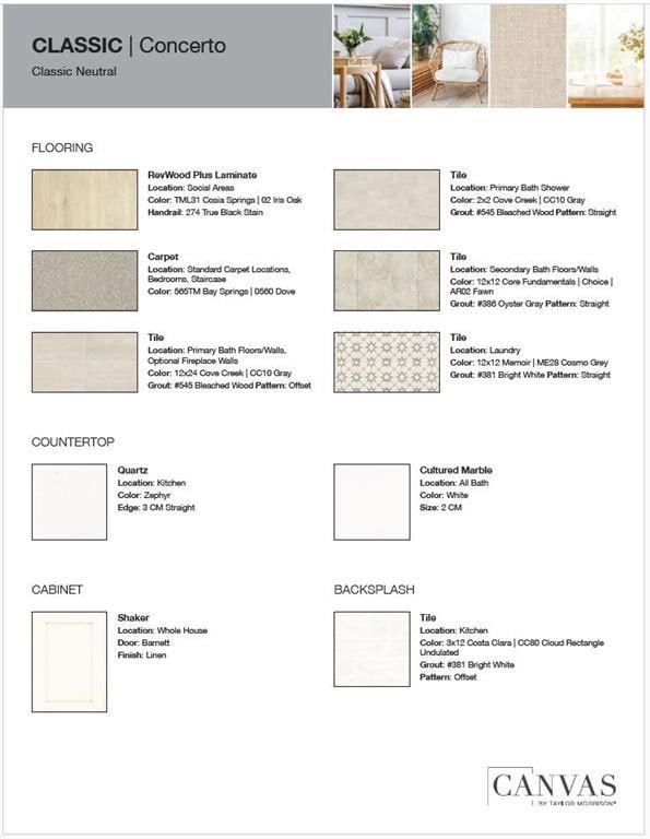 Design Selections - This home is currently under c