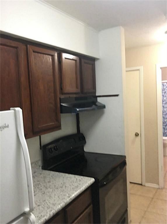 Smooth top electric range