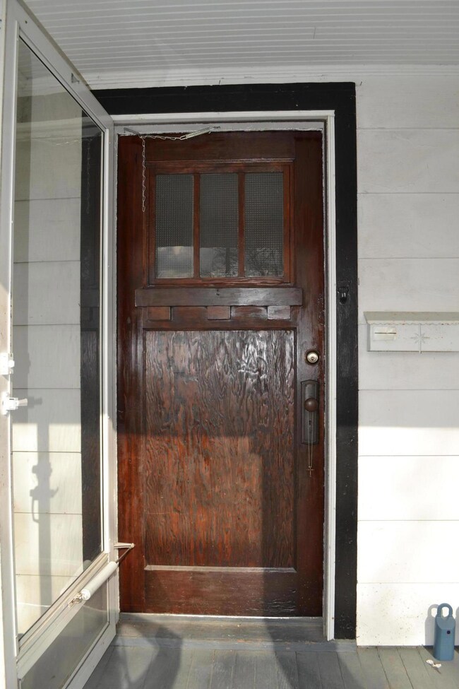 Solid wood door