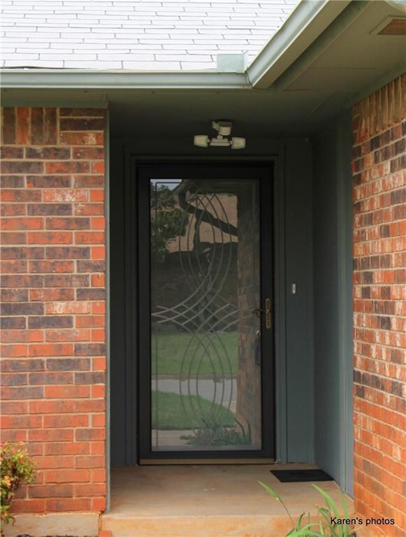 The energy efficient double doors welcome you home!