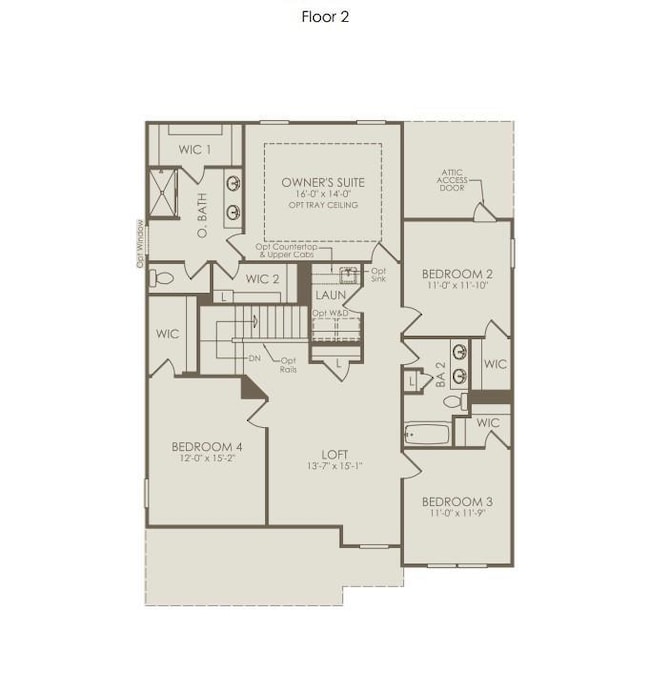 Plan - Second Floor