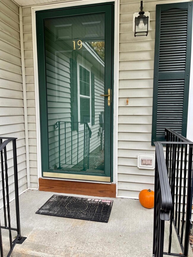 Welcoming front entrance