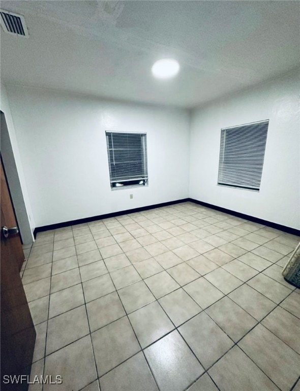 View of spare room