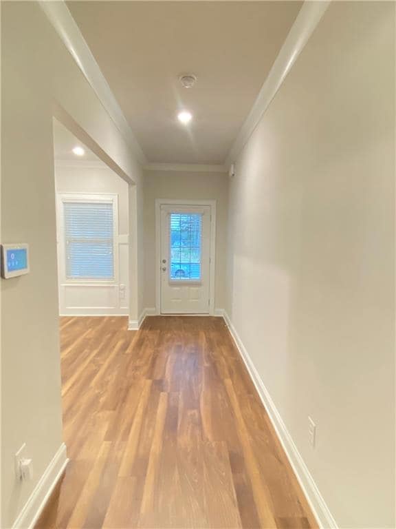 Entry foyer view from inside