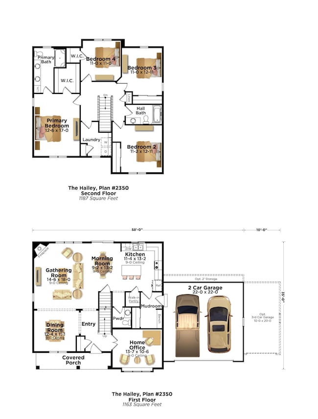 Hailey 2350 Garage Right