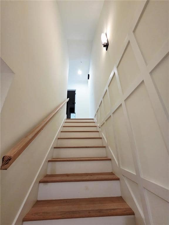 View of stairway