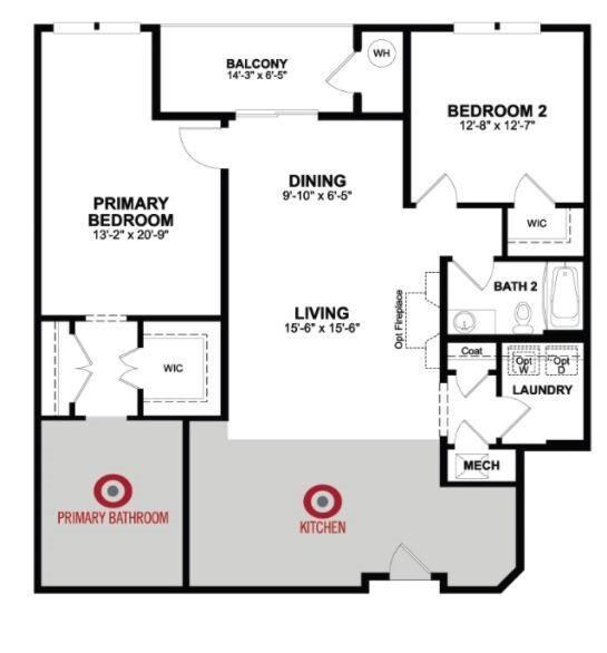 Beazer Homes Gatherings clifton floor plan