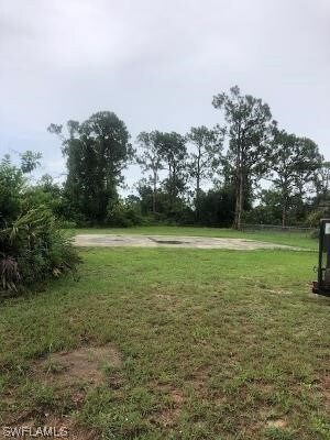 concrete pad