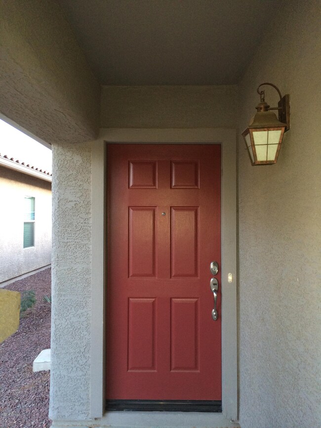 Red Door for Luck!