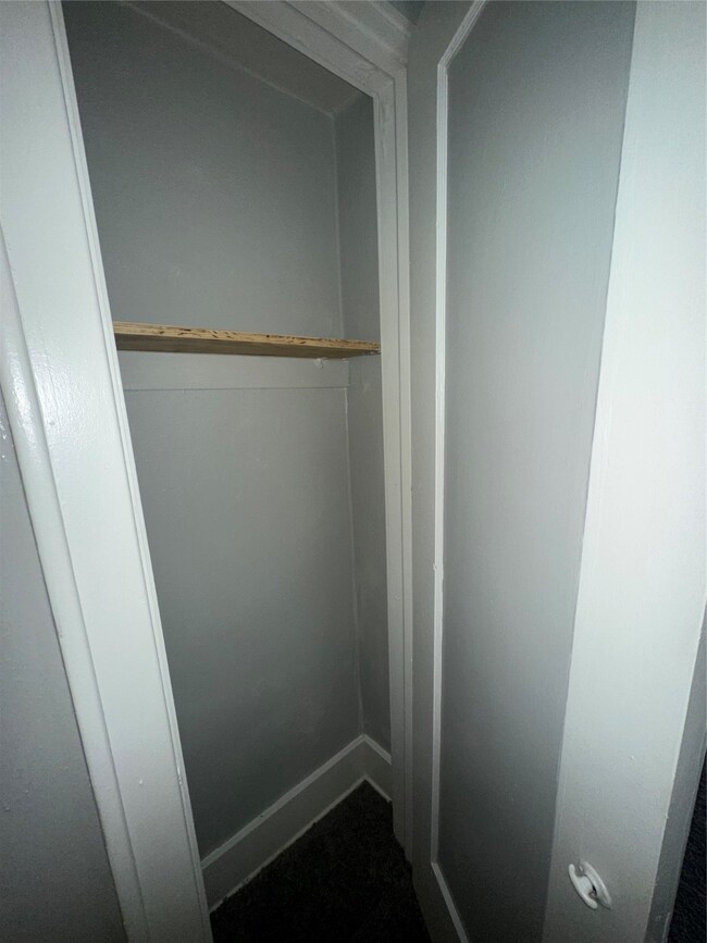 Closet in entry way