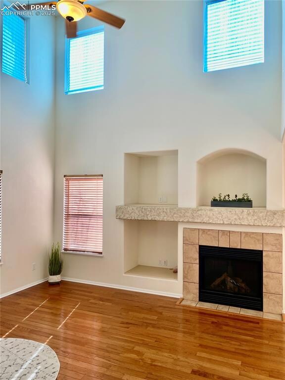 Vaulted Ceilings, gas fireplace and built ins