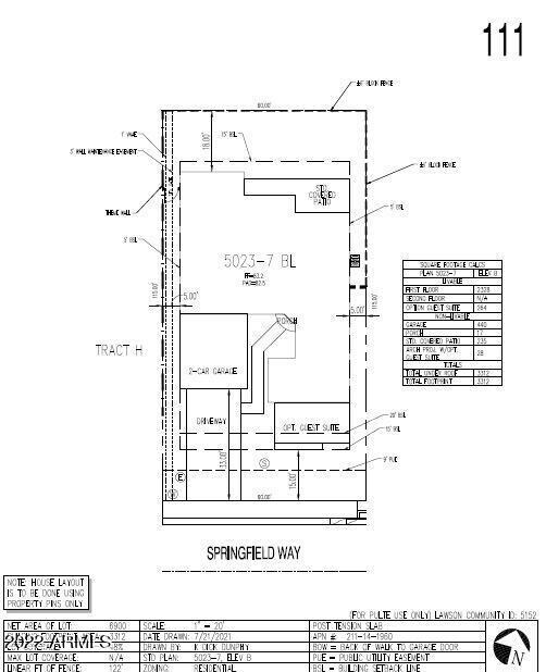 Plot Plan