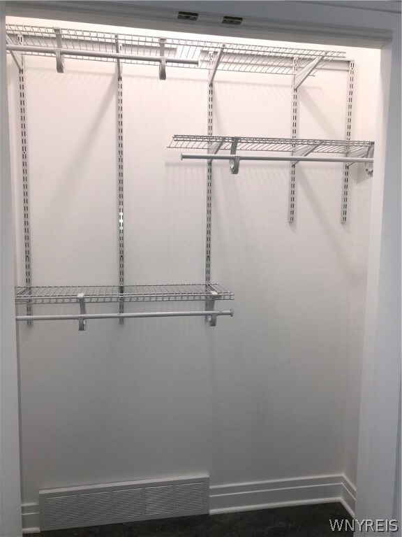 Entry hall closet inside