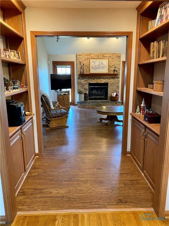 Built-ins through entry.