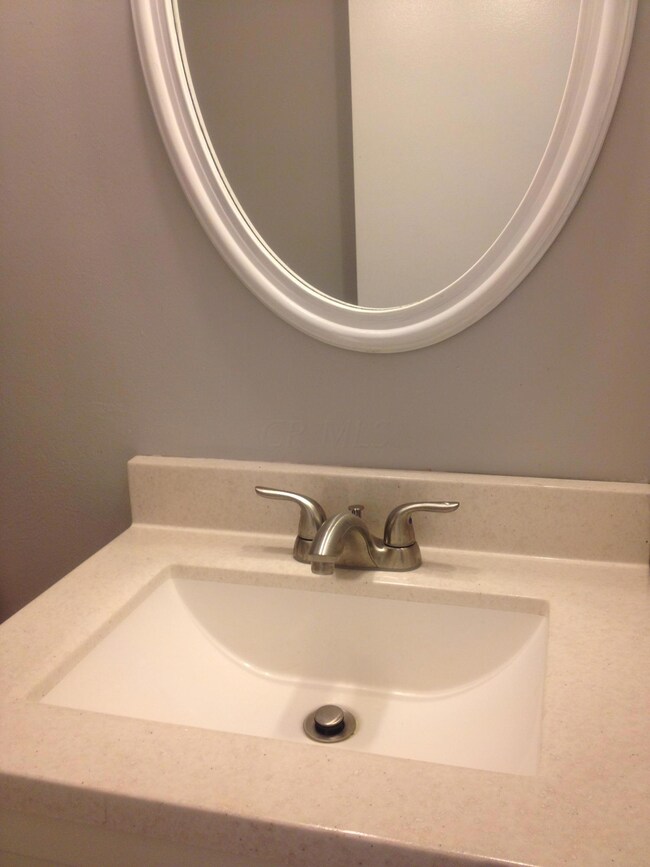 Half Bath - New Vanity, Mirror and Fixtu
